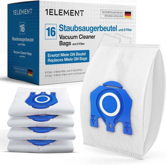 Staubsaugerbeutel 24 Stück Kompatibilität mit Staubsauger Miele