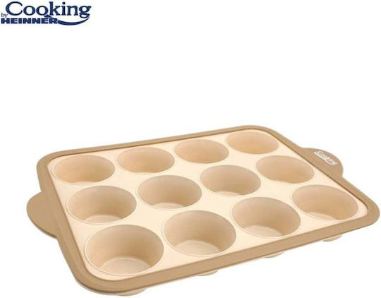 Heinner Formă de Patiserie pentru Prăjiturele / Brioșe din Silicon 38x25.5x4cm