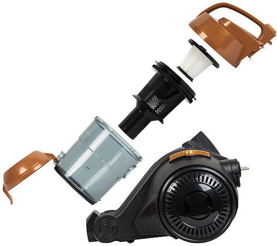 Blow 44-526 Staubsauger 800W mit Beutelkasten 2,5l Schwarz