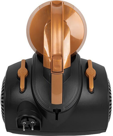 Blow 44-526 Staubsauger 800W mit Beutelkasten 2,5l Schwarz