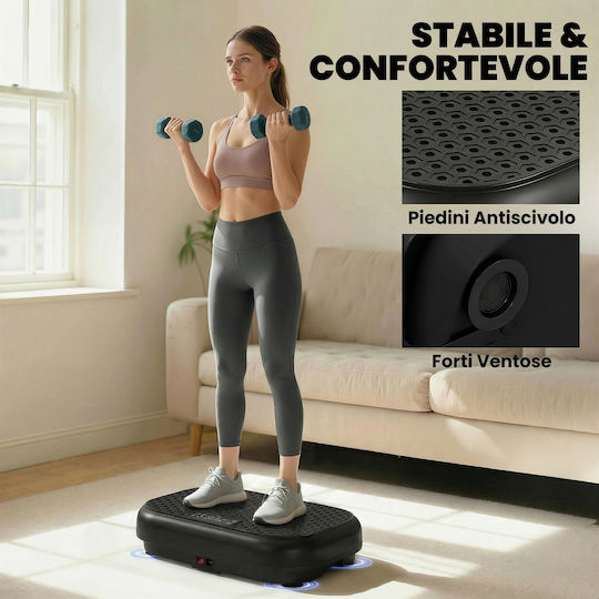 5 Intensity Levels 5 Programs Vibration Platform Passive Exercise for Total Body