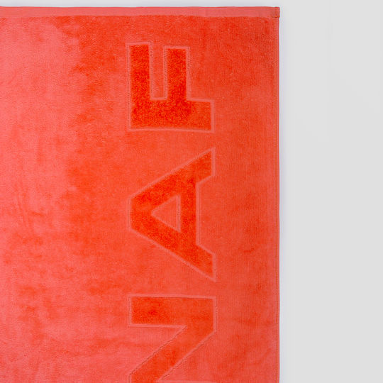 Beach Towel 90x170 Naf-naf Velour Coral