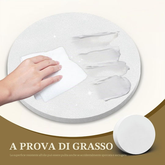 Formă pentru tort 20x1.2cm 6 bucăți