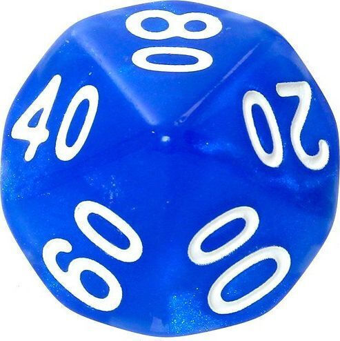 Rebel Set de Zaruri RPG Bijuterii Ale Lunii 7 Piese Lapis Lazuli Glitter