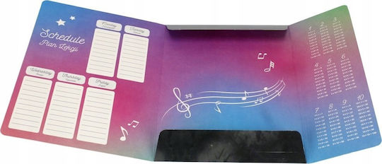 Teka Aktenordner mit Gummiband und Elastisch für Papier A4 Mehrfarbig
