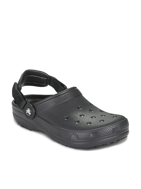 Crocs Classic Γυναικεία Σαμπό Μαύρα