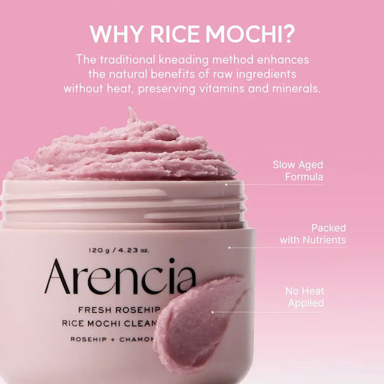 Arencia Fresh Royal Rosehip Balsam Gesichtsreiniger mit Antioxidativ- und Aufhellungseffekt 120gr