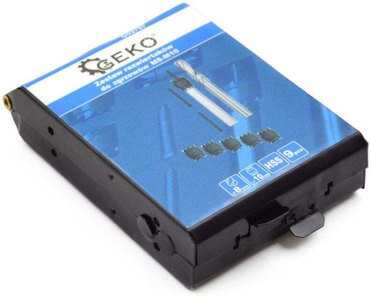 Geko Set Găuri pentru ferăstraie HSS de Tăiere Uscată cu Diametru 8mm