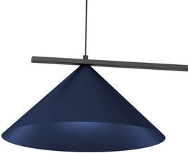 Eko Light Lumină Suspendată Neagră cu Bază de Bec GX53