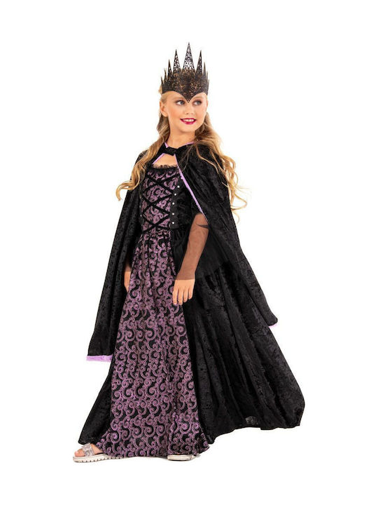Children's Carnival Costume Queen of Darkness Deluxe