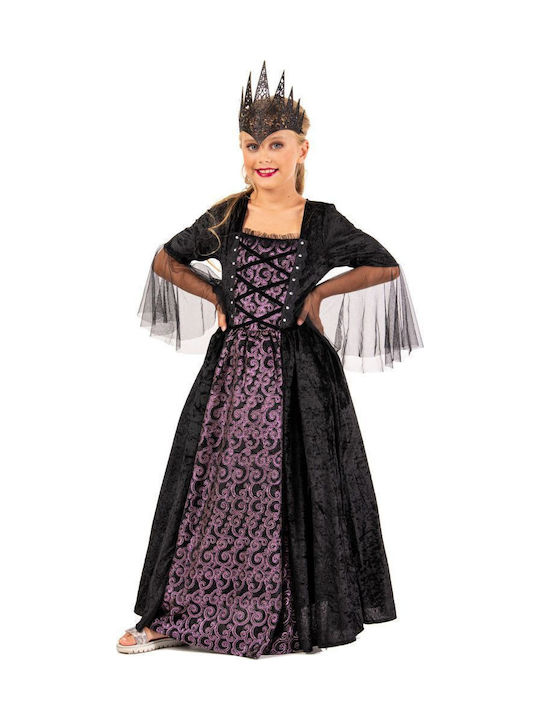 Children's Carnival Costume Queen of Darkness Deluxe