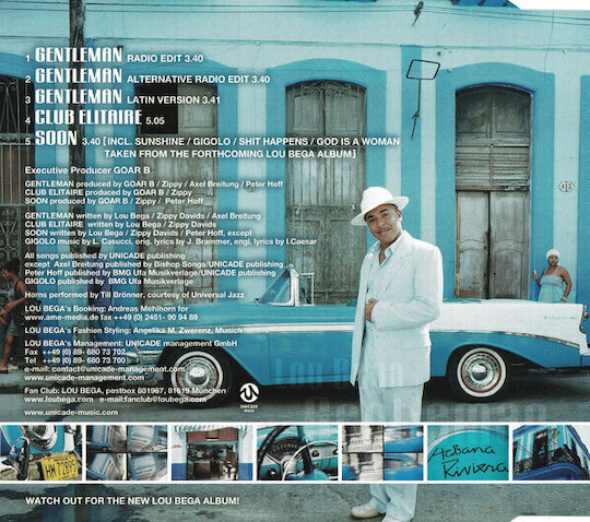 Lou Bega Gentleman Cd