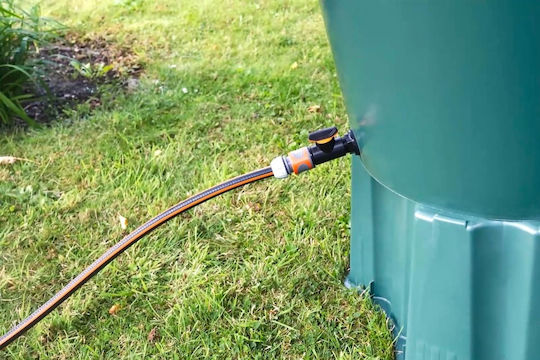 Conector Trecere Perete Butoi Rezervor Apă De Pluie Filet Exterior 3/4" 26 Mm Piuliță Flanșă Etanșare
