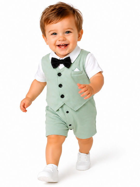 TakTakBaby Onesie Pistachio