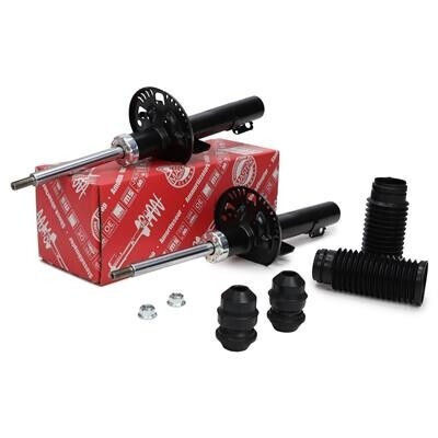 Shock Absorber Set + Bump Stops Front Audi A2 Skoda Fabia Roomster Vw F