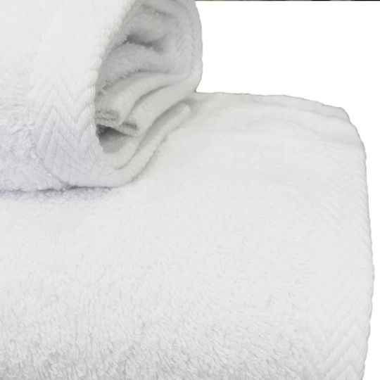 Hotel Bathroom Towel 140x70cm White