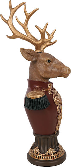 Liberta Weihnachtsfigur Aus Kunststoff Hirsche Höhe 37cm