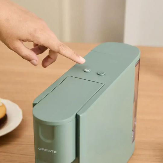 Create Thera Easy Espressor pentru capsule Nespresso cu presiune de 20bar Verde