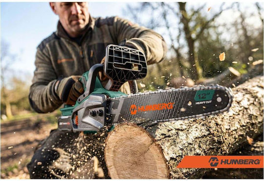 Humberg HM-436 Battery Chainsaw 1x4Ah Brushless 21V Brushless with 30.5cm Blade