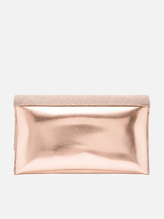 Fabric Women's Handbag Bronze