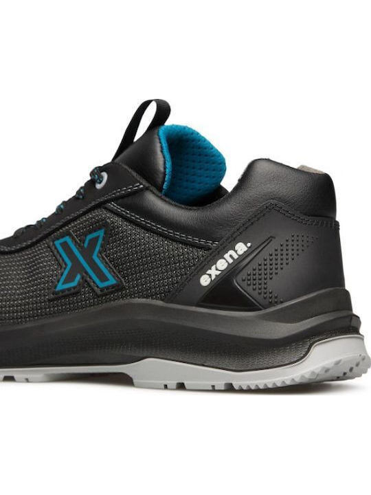 Exena Work Shoe Black S3L with ESD, FO, SR Certification