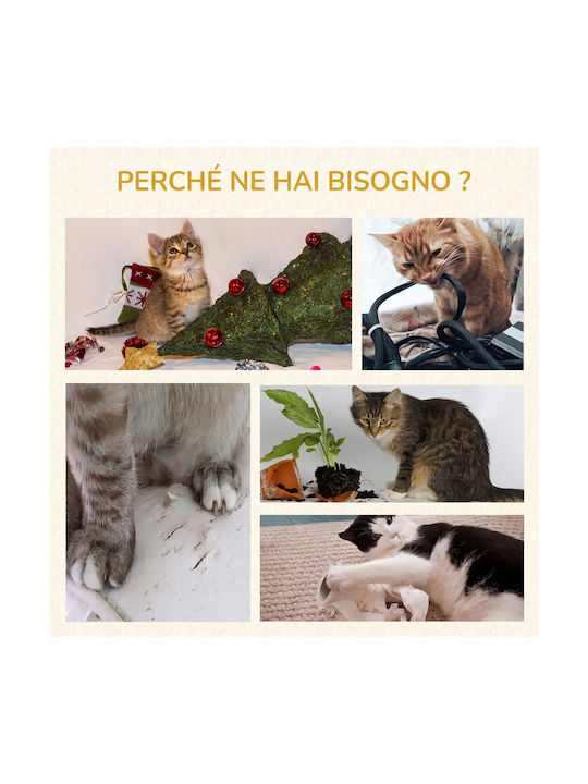 Pawhut Ονυχοδρόμιο Γατόδεντρο Γκρι 30x30εκ.