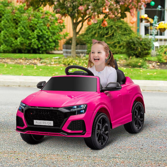 Audi RS Q8 Μονοθέσιο με Τηλεκοντρόλ Licensed 6 Volt Ροζ για 3+ Ετών