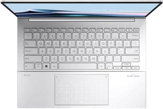 Asus Zenbook 14 OLED UX3405CA-SU1500W 14" Тъчскрийн (Ultra 9-285H/16GB/512GB SSD/W11 Home) (US Клавиатура)