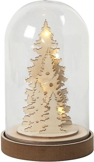 Tholos Plexiglass Holzhandwerksdekoration mit Sockel 12.5x8cm
