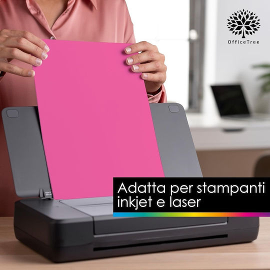 Carton Cu Buline A4 50 Foi Roze