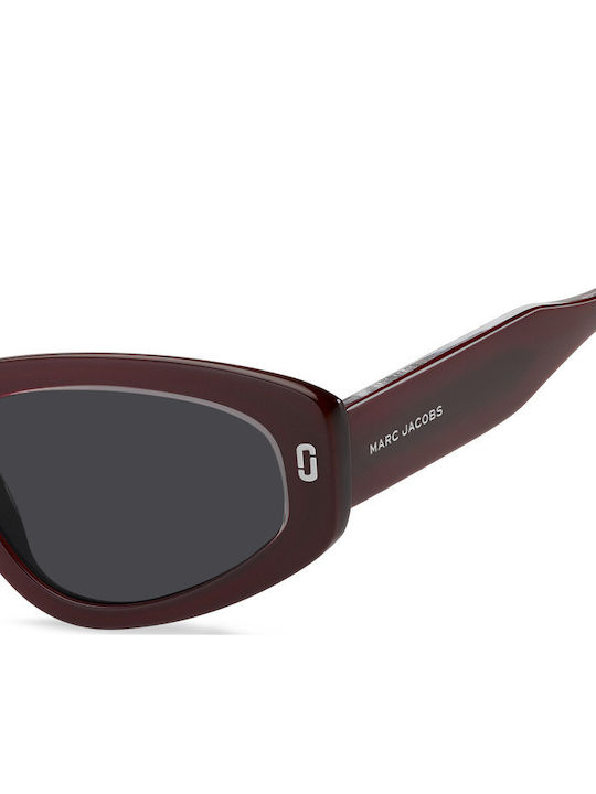 Marc Jacobs Unisex Sunglasses with Purple Frame Marc Jacobs Unisex Sunglasses with Purple Frame