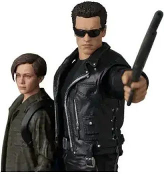 John Terminator 2 - T-800 (t2 Ver.) & John Connor Фигура за действие 16 см