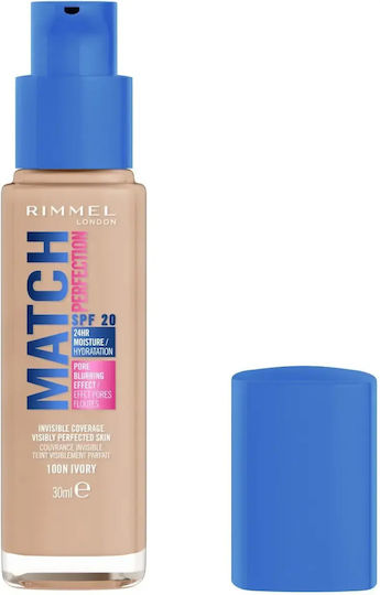 Rimmel Fond de ten lichid 100n Ivory 30 ml