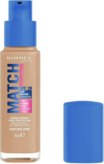 Rimmel Fond de ten lichid 103w True Ivory 30ml