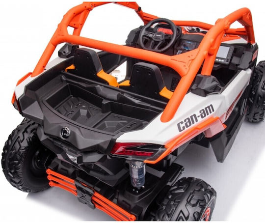 Can-Am Maverick X3 Kinderfahrzeug Doppelsitzer mit Fernbedienung Lizensiert 24 Volt Orange Für 3+ Jahre CA001-Orange