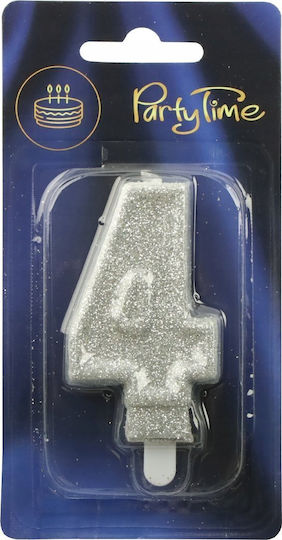 Teka Deckel Premium 4 Silber Kerzen Geburtstag