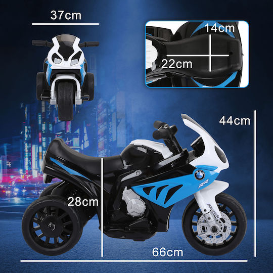 Kids Electric Motorbike 6 Volt Blue for 1.5+ Years