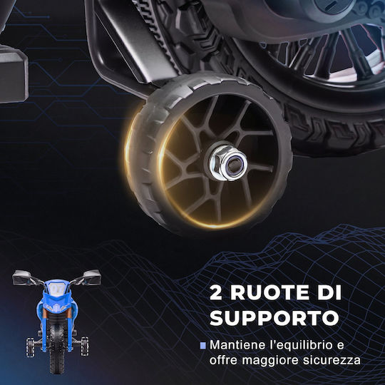 Παιδική Μηχανή Ηλεκτροκίνητη 12 Volt Μπλε για 8+ ετών