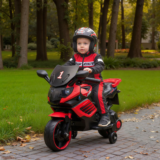 Kids Electric Motorbike 6 Volt Red for 1.5+ Years