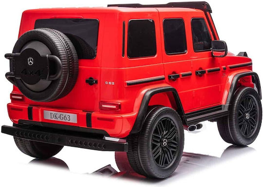 Amg G63 Doppelsitzer mit Fernbedienung Lizensiert 12 Volt Rote