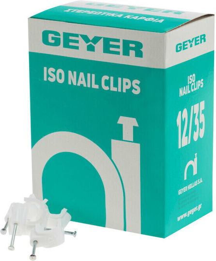 Кабелни Щипки № 12/35 Кръгли 100 Бройки Geyer Grr1235