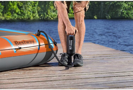 Bestway Barcă Gonflabilă pentru 1 Persoană cu Vâsle și Pompă 246x122cm