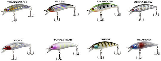 Ryuji Baby Τεχνητό Δόλωμα Ψαράκι (Minnow) Flash
