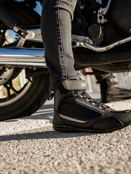 Seca Traffic II Herren Motorradstiefel Schwarz 4TRA24QQ-00-41
