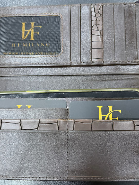 Leder Herrenbrieftasche Braun