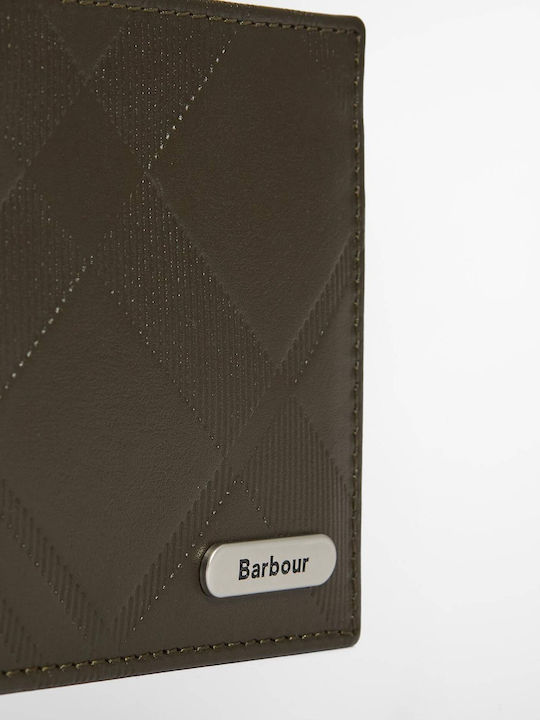 Brunton Leather Men's Wallet with RFID Khaki