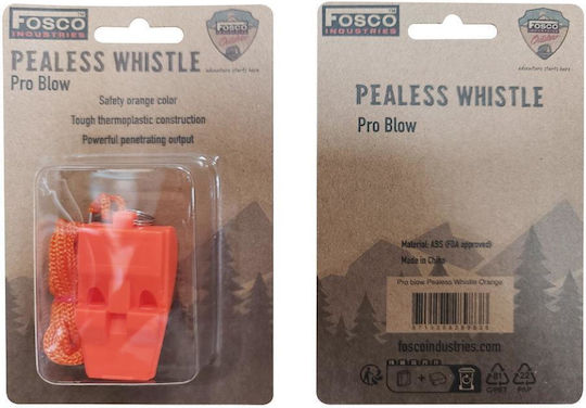Свирка Pro Blow Pealess Whistle Оранжева