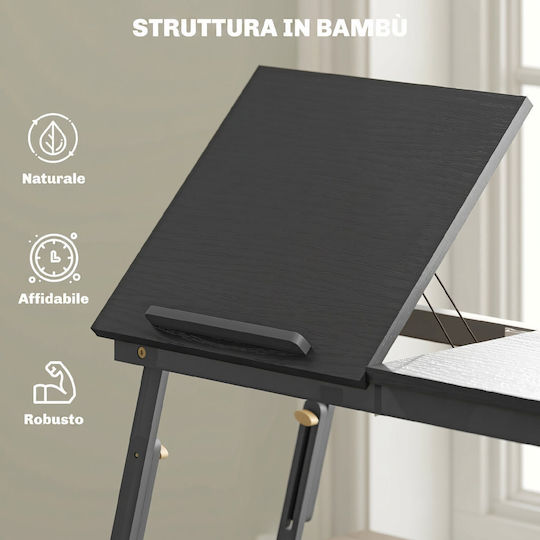 HomCom Βάση Γραφείου Οθόνης (923-057V00BK)