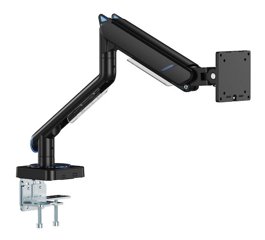 Brateck Бюро стойка за монитор до 49" с рамо (LDT111-C012)