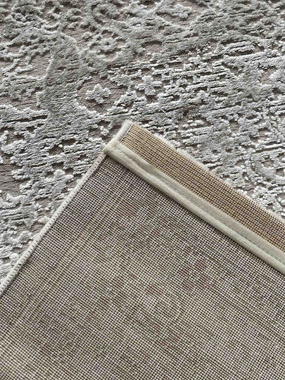 Emporio Collection Wohnzimmer Teppich Rechteckig Crem Beige 240x300cm